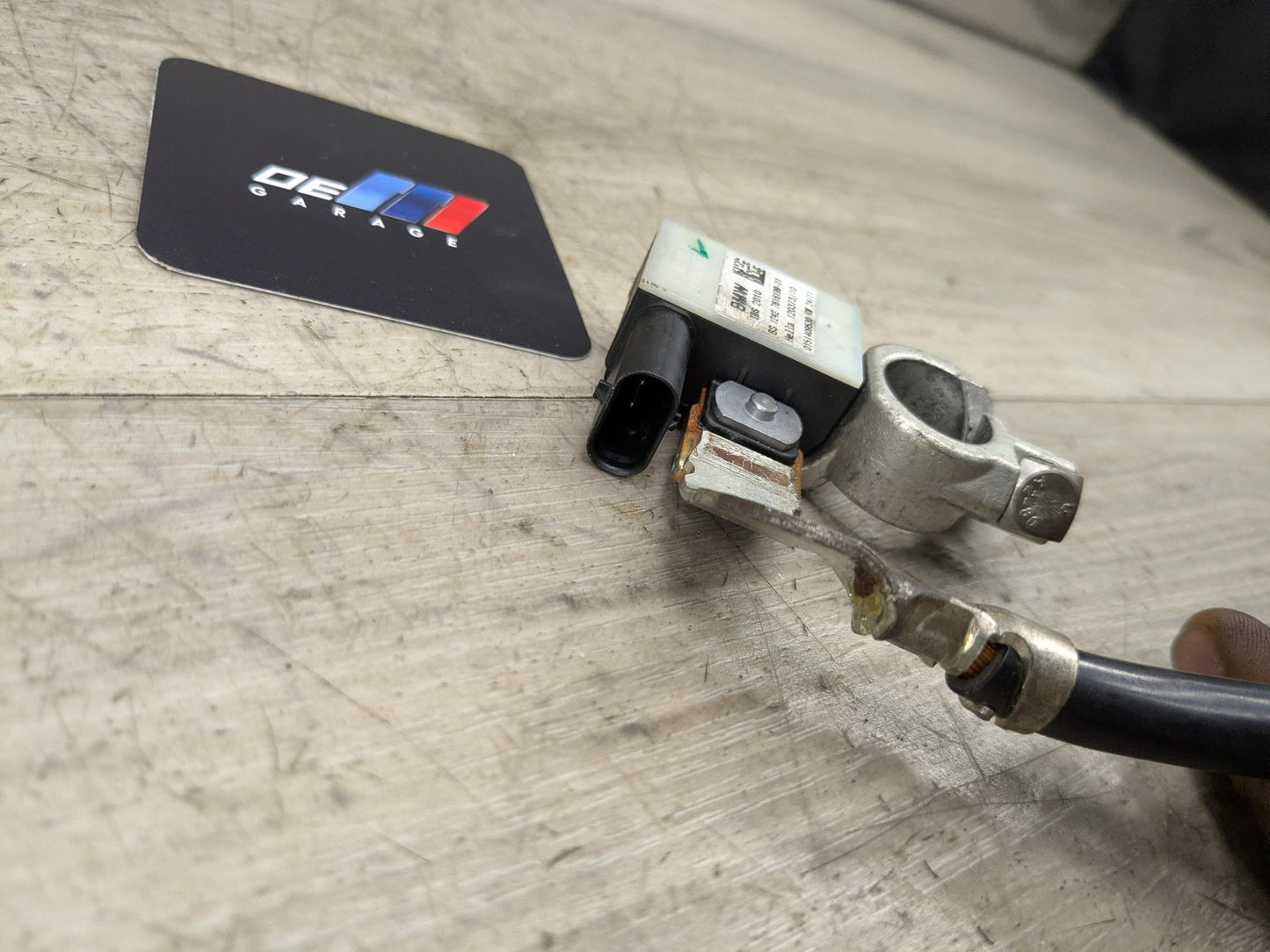 08-13 OEM BMW E82 E88 E89 128 135 Z4 Battery Negative Cable Terminal IBS Ground