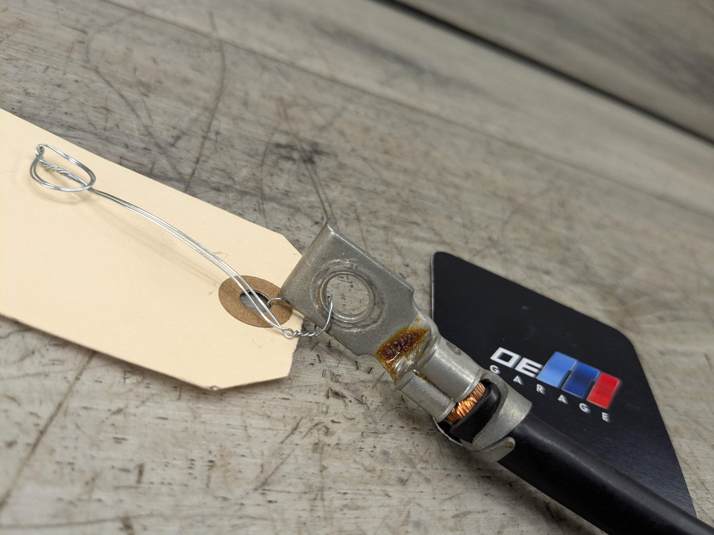 08-13 OEM BMW E82 E88 E89 128 135 Z4 Battery Negative Cable Terminal IBS Ground