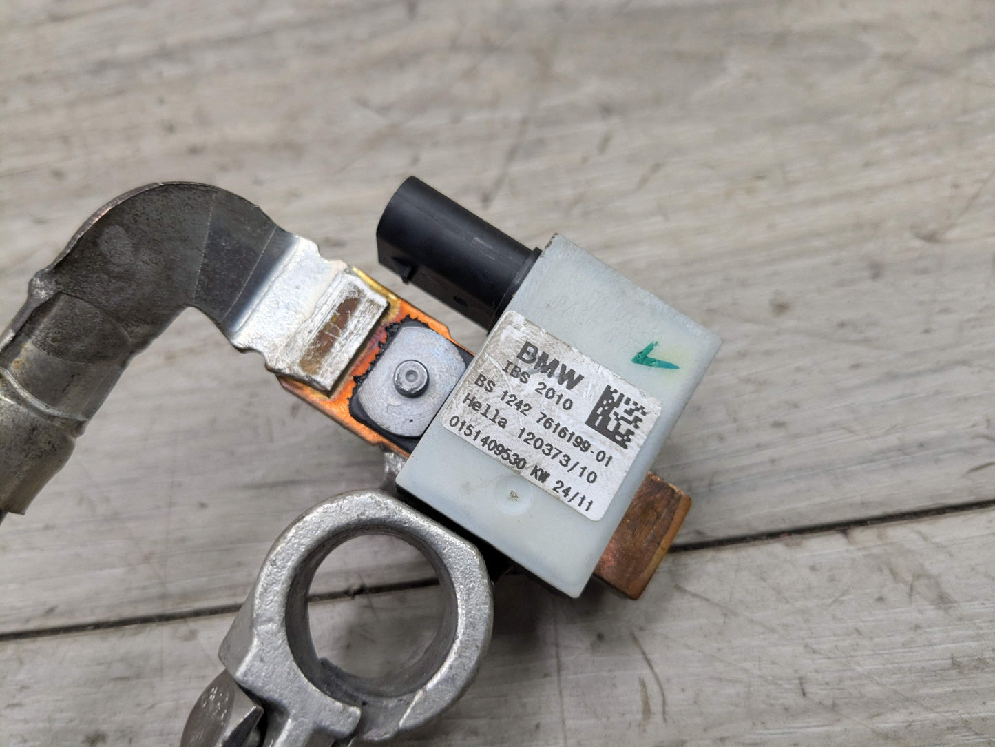 08-13 OEM BMW E82 E88 E89 128 135 Z4 Battery Negative Cable Terminal IBS Ground