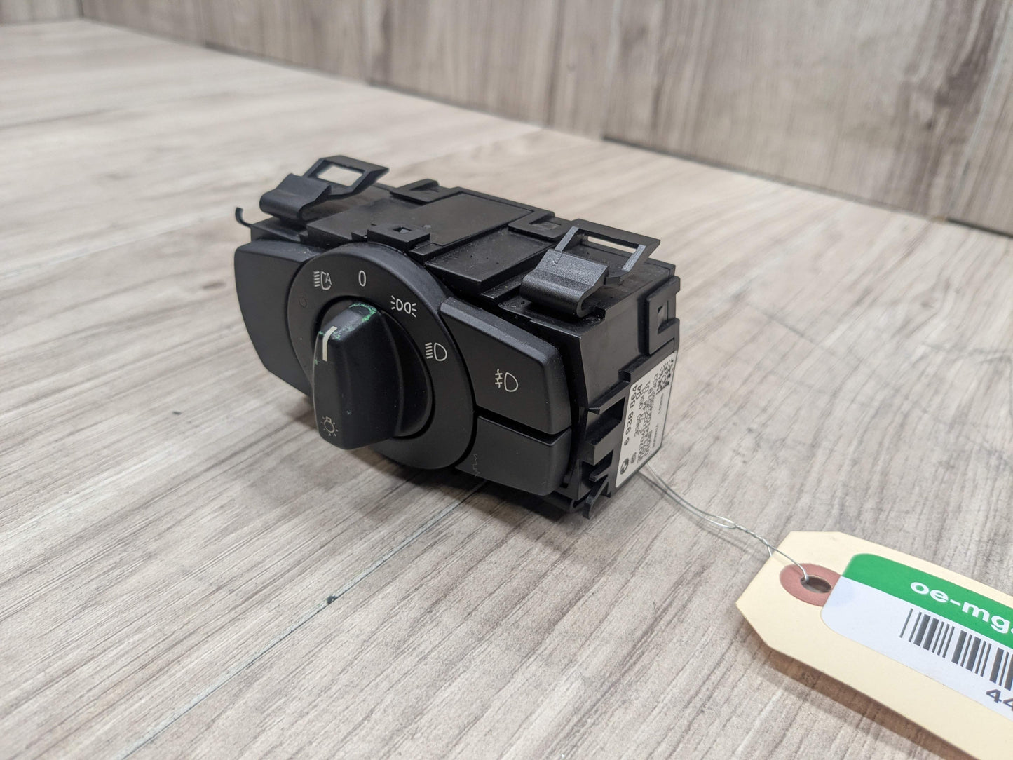 OEM BMW E82 E88 E90 E92 E93 M3 Headlight Switch Control Panel Light Module Black