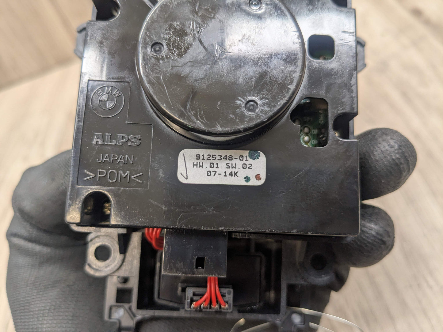 06-08 BMW OEM E88 E92 E93 335 M3 Navigation CCC Controller iDrive Knob