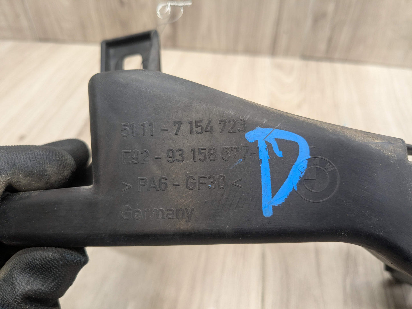 07-10 OEM BMW E92 E93 328 335 Left Driver Headlight Bracket Carrier Mount