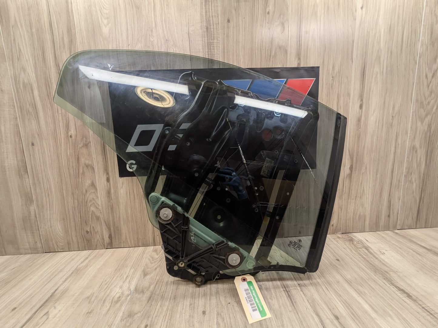OEM BMW E93 328 335 M3 Convertible Rear Right Passenger Window Regulator Glass