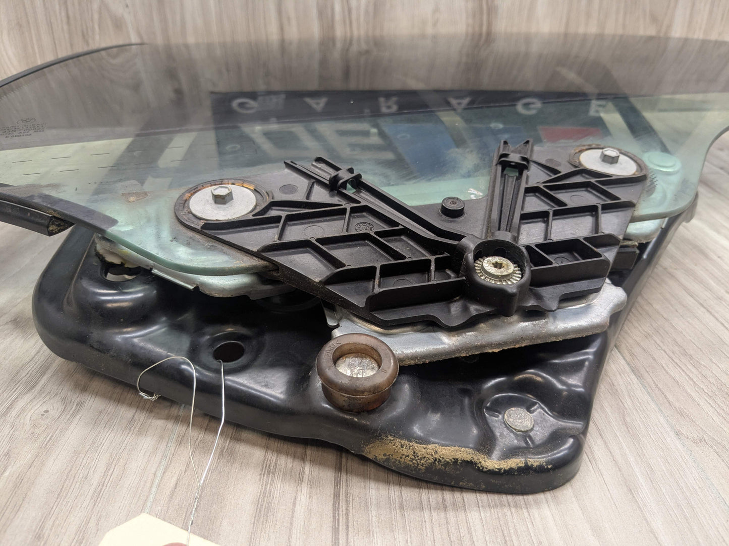 07-13 OEM BMW E93 328 335 M3 Convertible Rear Left Driver Window Regulator Glass