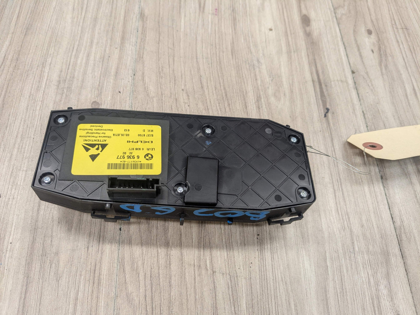 OEM BMW E93 328 335 M3 Front Left Driver Memory Seat Adjustment Control Switch