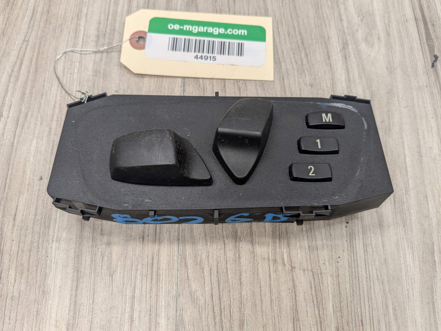 OEM BMW E93 328 335 M3 Front Left Driver Memory Seat Adjustment Control Switch
