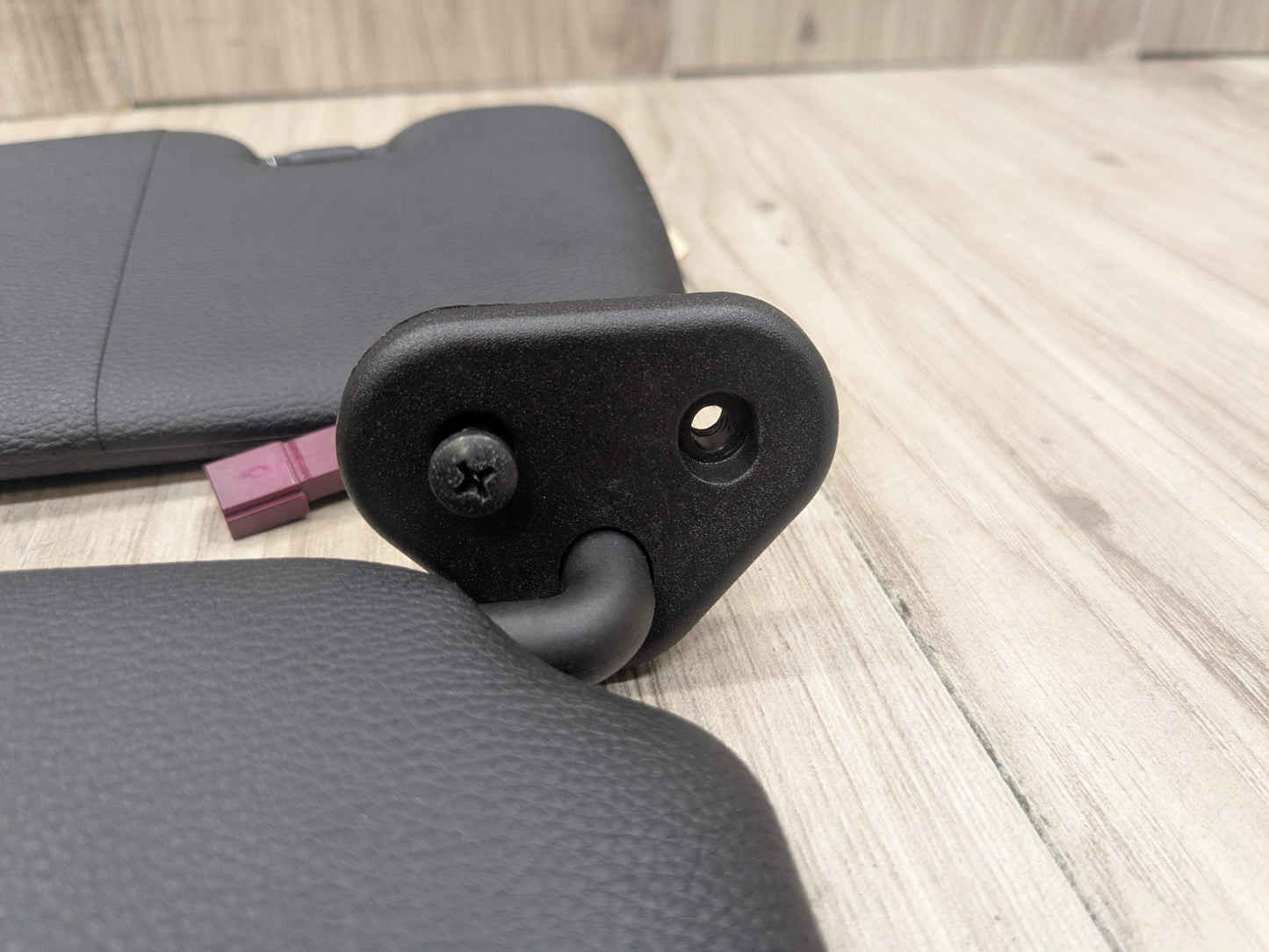 07-13 OEM BMW E88 E93 128 328 335 M3 Convertible Sun Visor Black Pair SET