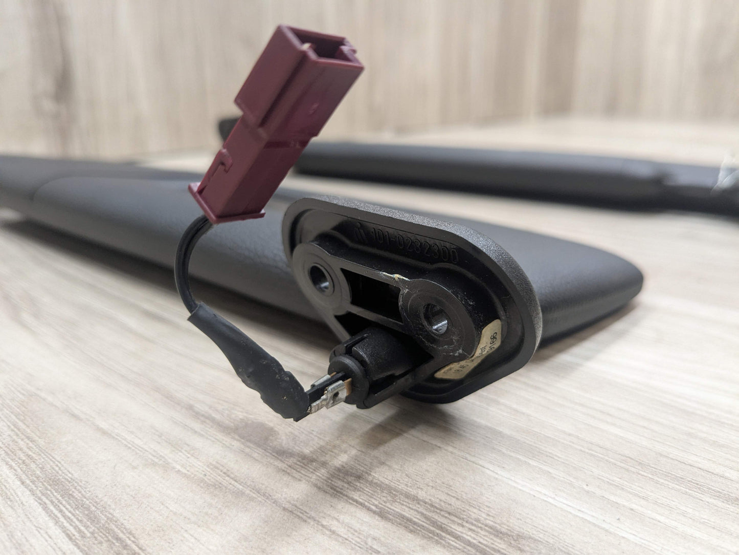 07-13 OEM BMW E88 E93 128 328 335 M3 Convertible Sun Visor Black Pair SET