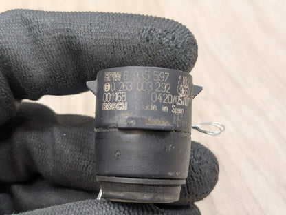 OEM BMW E82 E88 E90 E92 E93 335 M3 Bumper Parking PDC Ultrasonic Sensor Silver