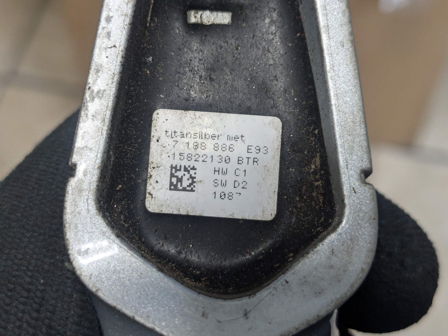 OEM BMW E92 E93 328 335 M3 Right Passenger Door Handle COMFORT ACCESS Silver