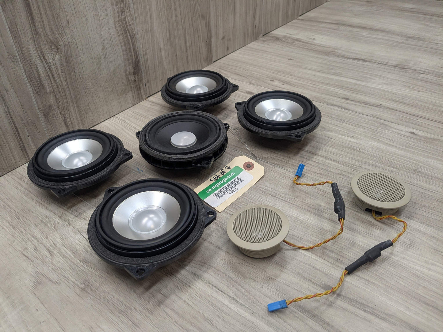 OEM BMW E92 E93 328 335 Audio Sound Speakers Logic 7 L7 Harman Kardon SET