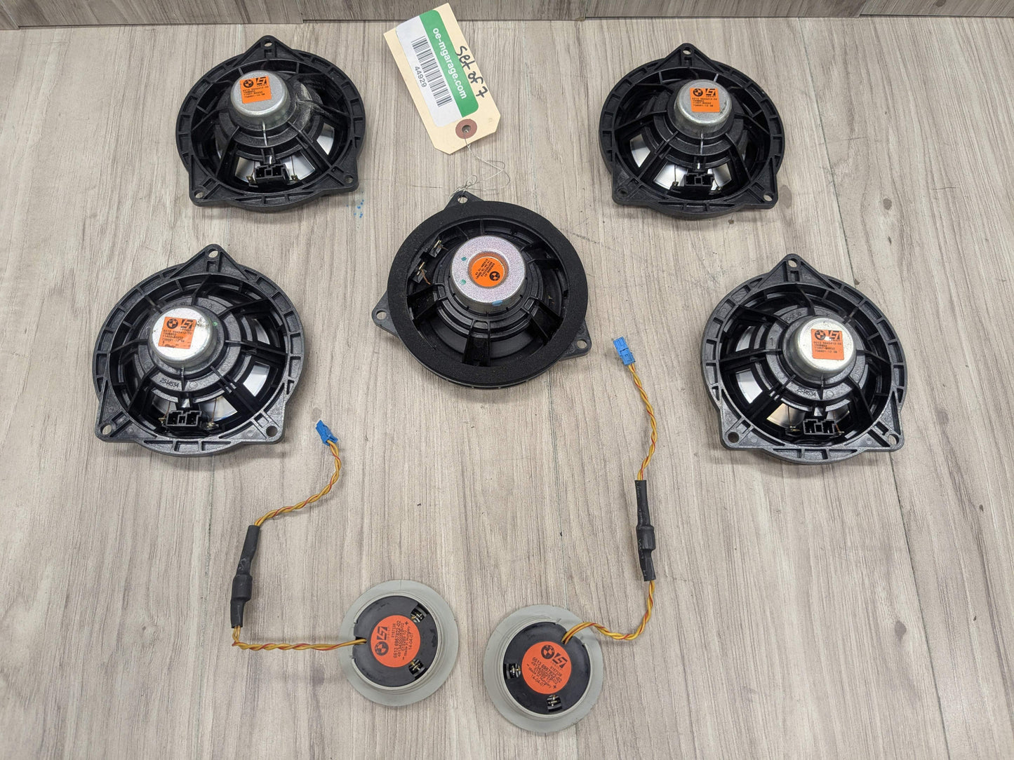 OEM BMW E92 E93 328 335 Audio Sound Speakers Logic 7 L7 Harman Kardon SET