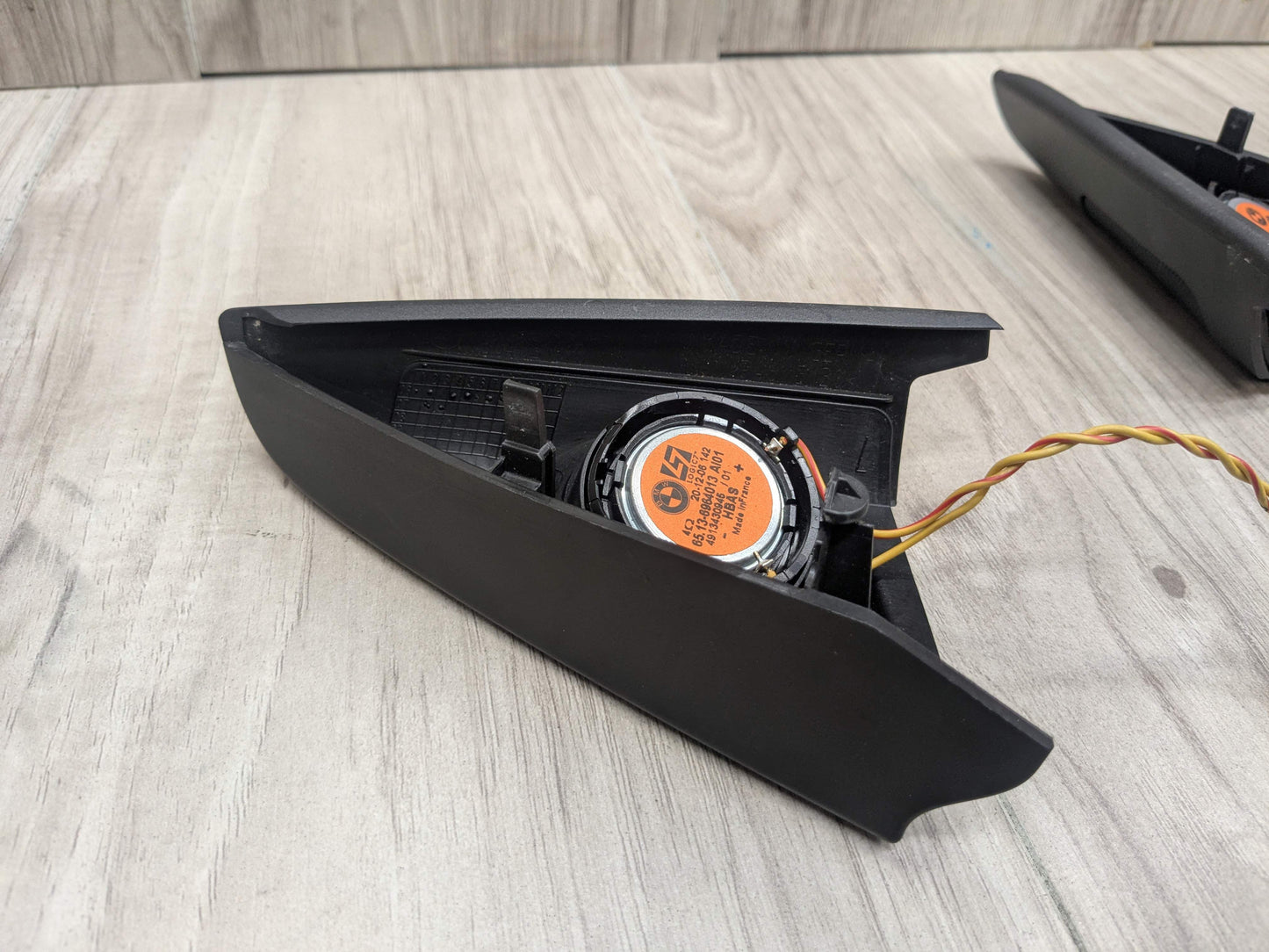 07-13 OEM BMW E92 E93 335 M3 Front Left Right Door Tweeter Speaker Cover SET