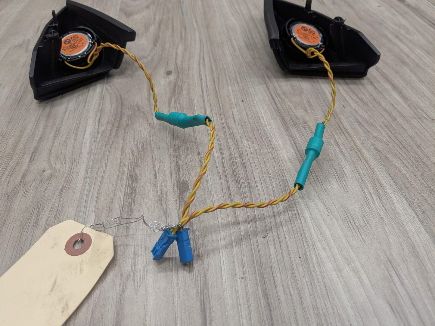 07-13 OEM BMW E92 E93 335 M3 Front Left Right Door Tweeter Speaker Cover SET