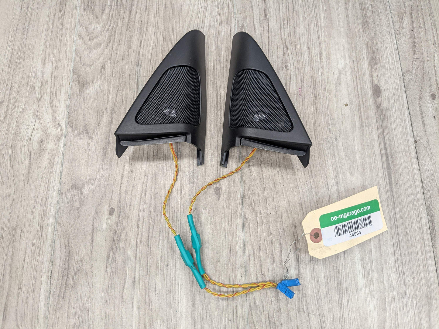 07-13 OEM BMW E92 E93 335 M3 Front Left Right Door Tweeter Speaker Cover SET