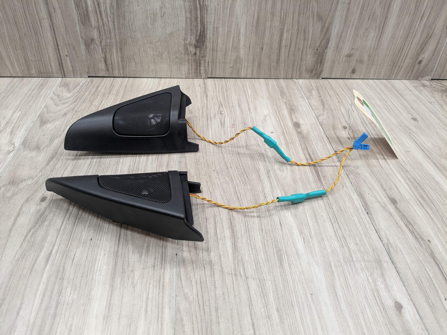 07-13 OEM BMW E92 E93 335 M3 Front Left Right Door Tweeter Speaker Cover SET