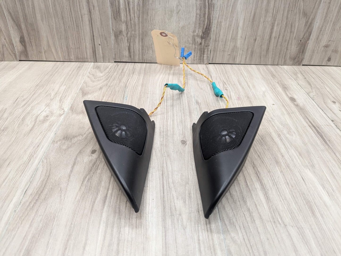 07-13 OEM BMW E92 E93 335 M3 Front Left Right Door Tweeter Speaker Cover SET