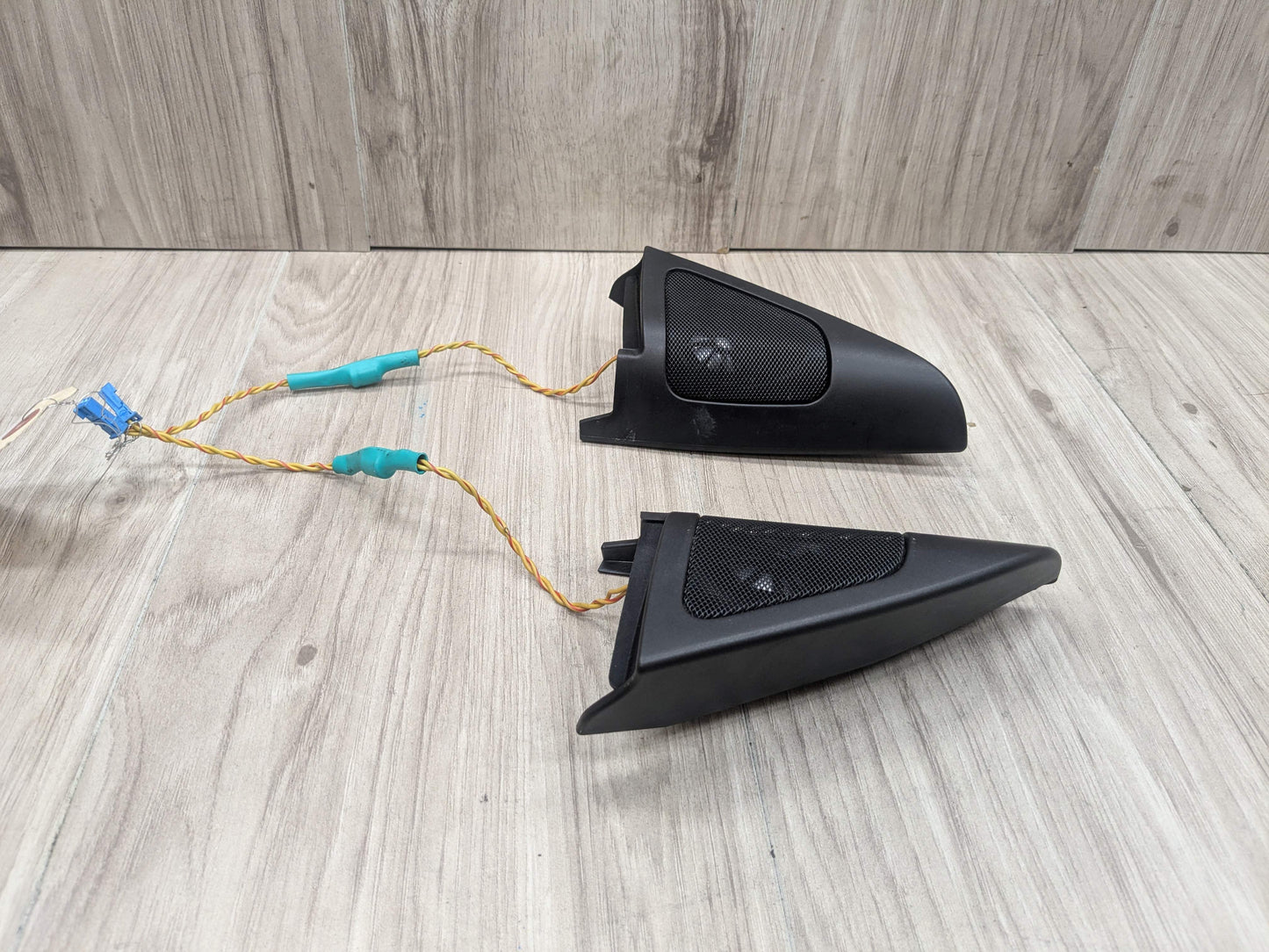 07-13 OEM BMW E92 E93 335 M3 Front Left Right Door Tweeter Speaker Cover SET