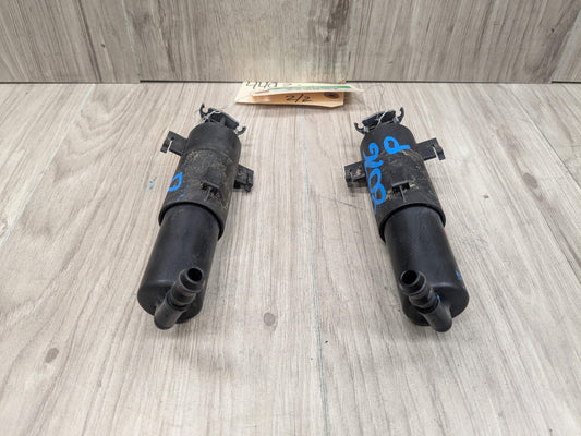 OEM BMW E90 E92 E93 328 335 Front Headlight Washer Spray Nozzle Jet Pair