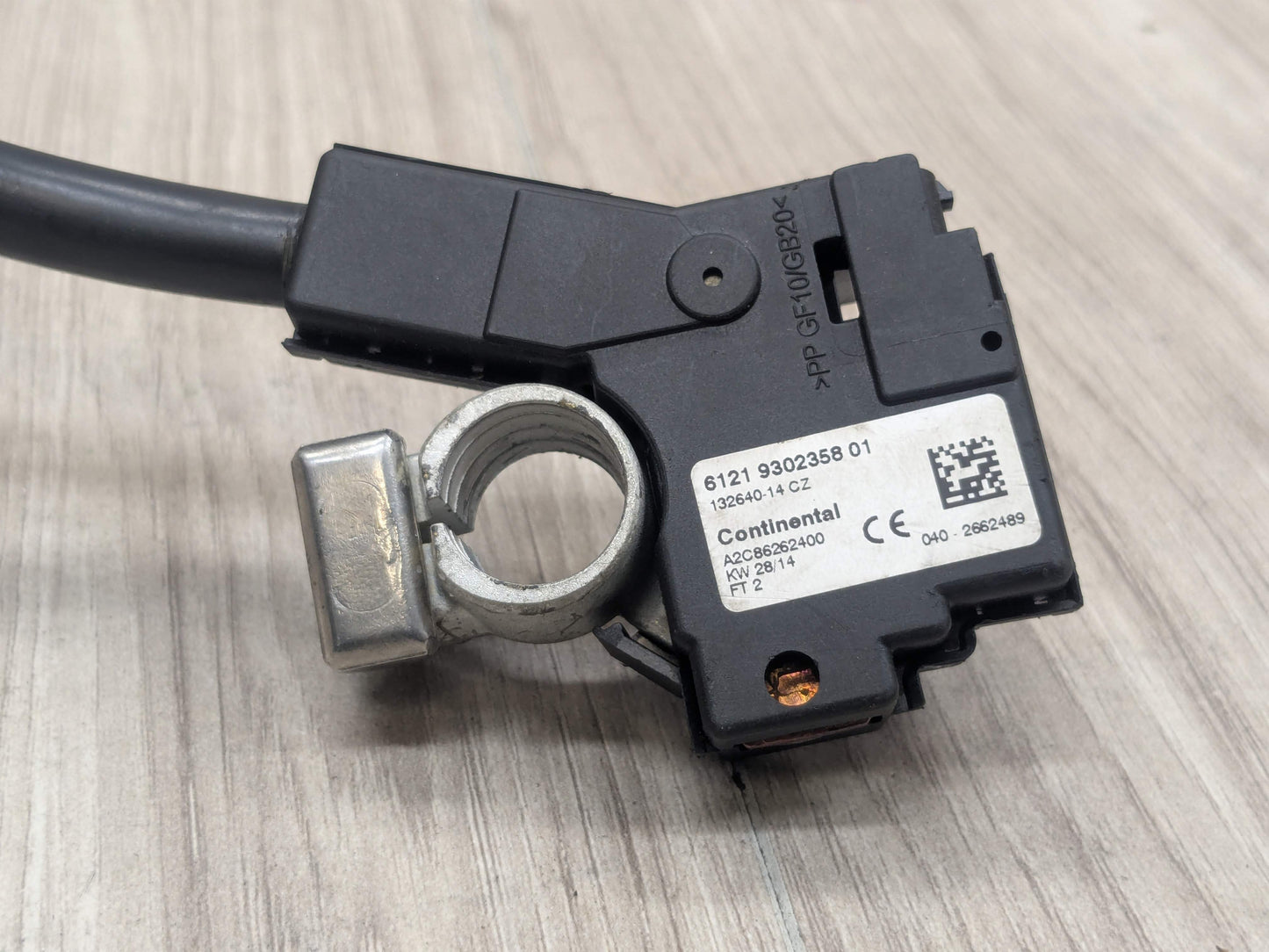 10-18 OEM BMW F01 F06 F07 F10 F12 F13 Negative Cable Terminal IBS Sensor Black