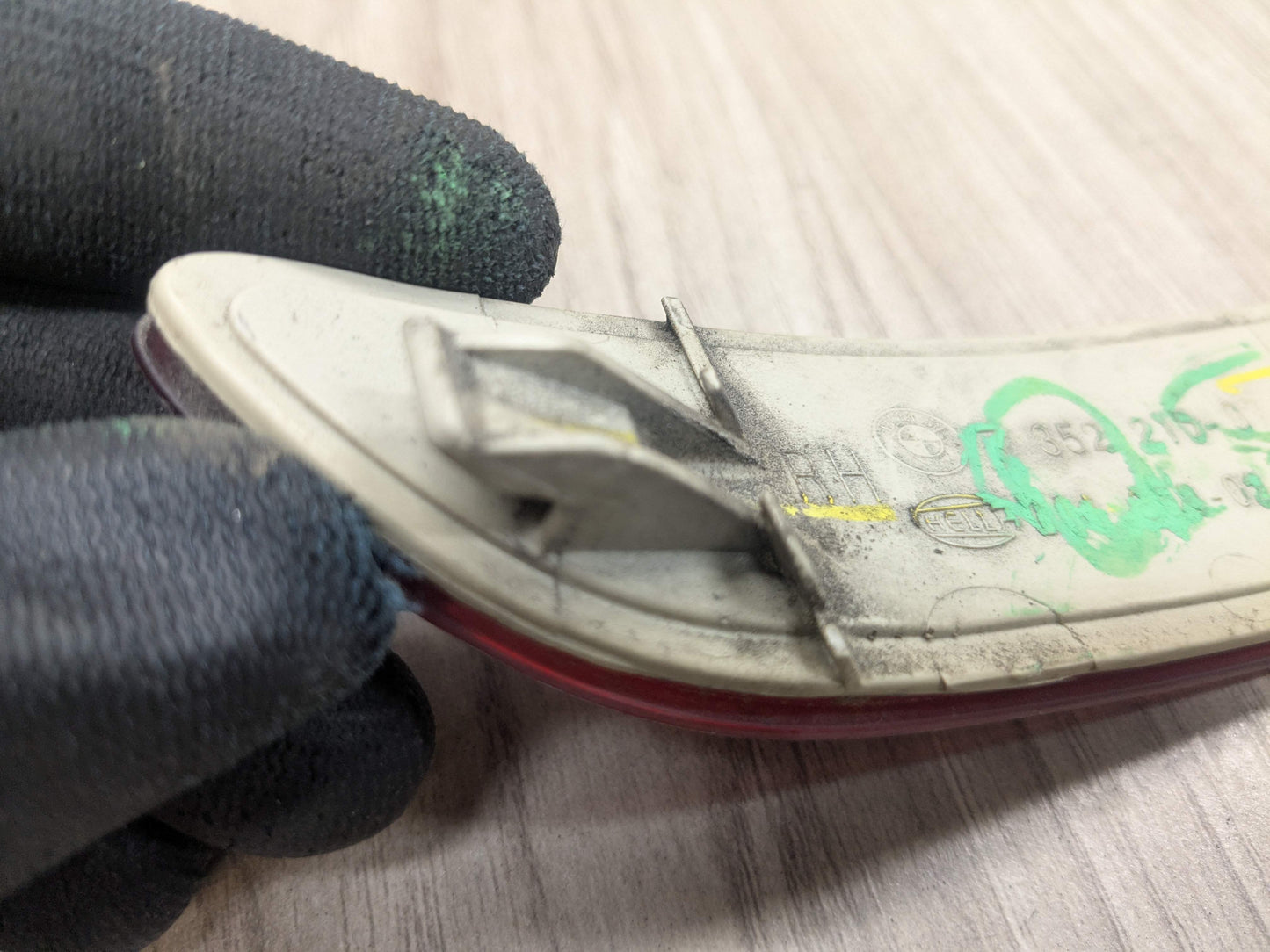 11-17 OEM BMW F25 X3 Rear Bumper Left Right Side Reflector Marker Light PAIR