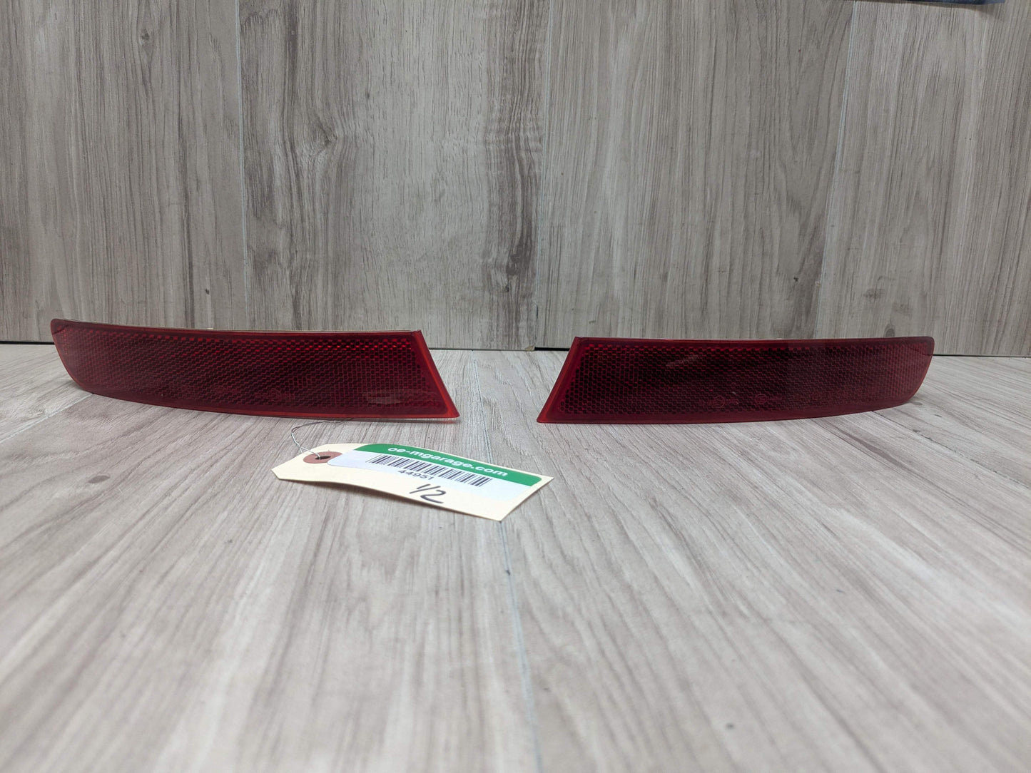 11-17 OEM BMW F25 X3 Rear Bumper Left Right Side Reflector Marker Light PAIR