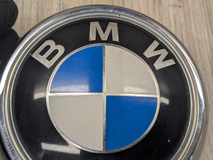 11-17 OEM BMW F25 X3 Rear Liftgate Trunk Lid Round Emblem Genuine
