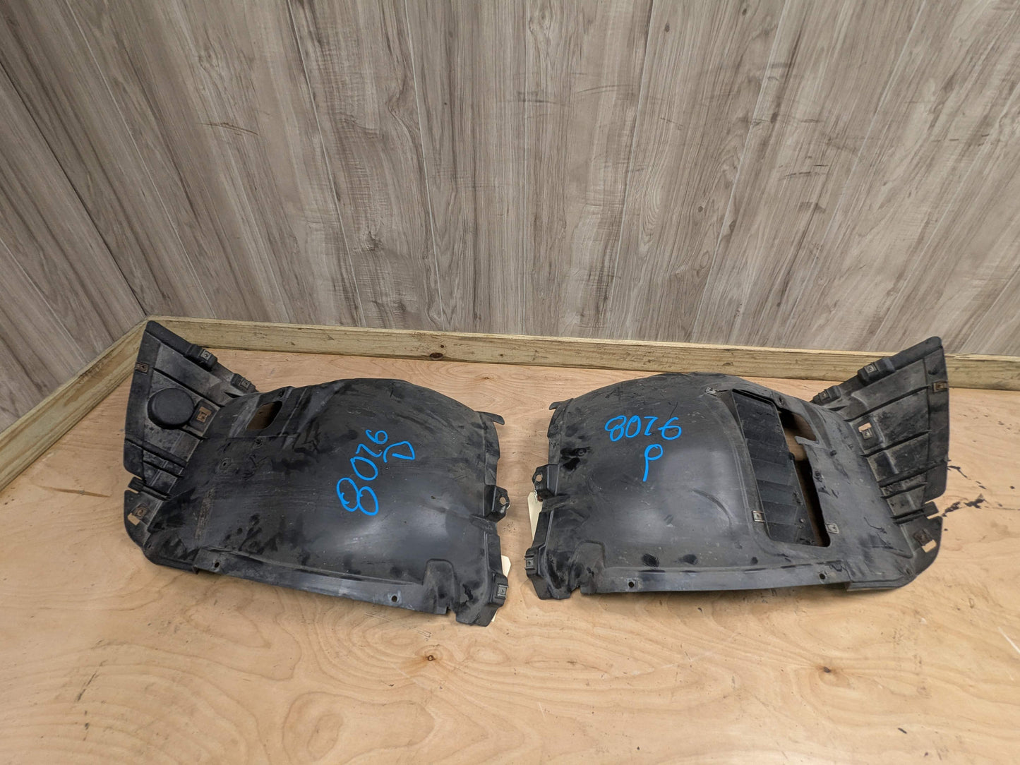 07-13 OEM BMW E92 E93 328 335 Left Right Fender Liner Wheel Splash Shield SET