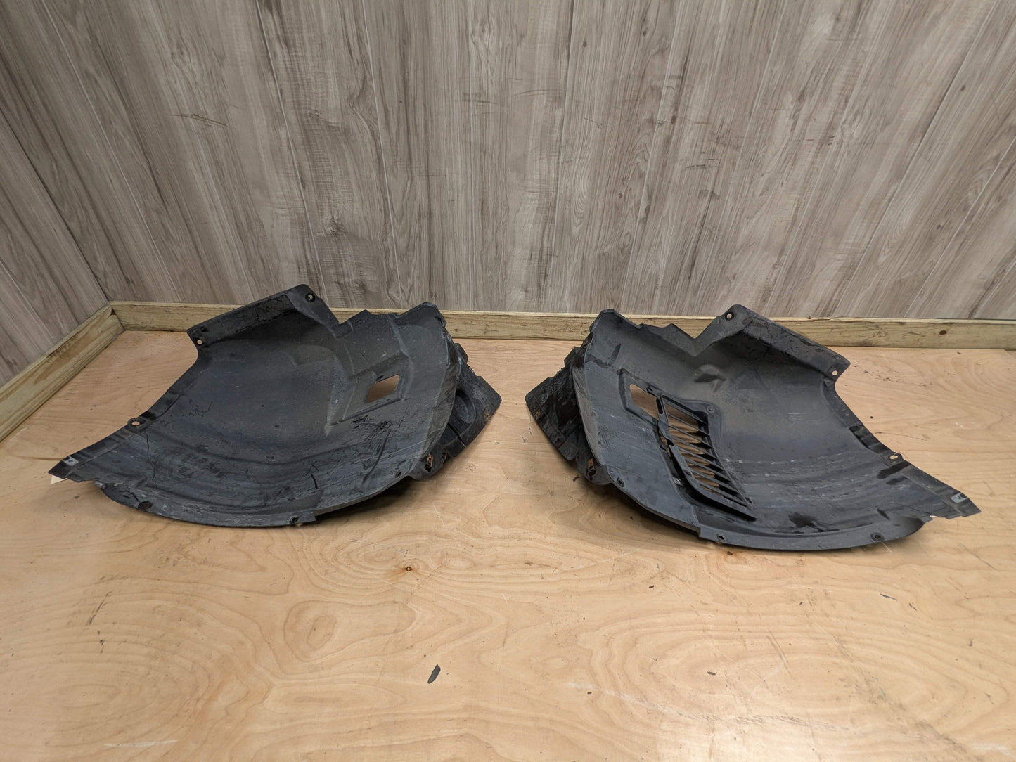 07-13 OEM BMW E92 E93 328 335 Left Right Fender Liner Wheel Splash Shield SET