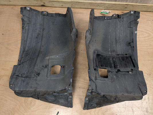 07-13 OEM BMW E92 E93 328 335 Left Right Fender Liner Wheel Splash Shield SET
