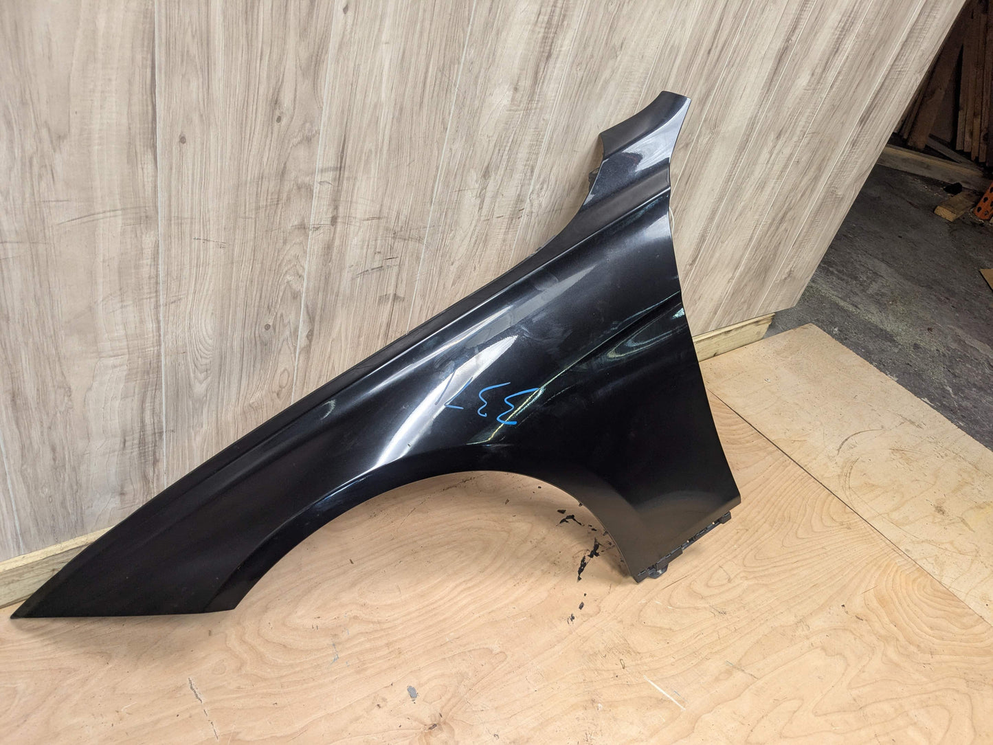 12-18 OEM BMW F30 F31 328 330 335 340 Left Driver Side Fender Panel Black 475