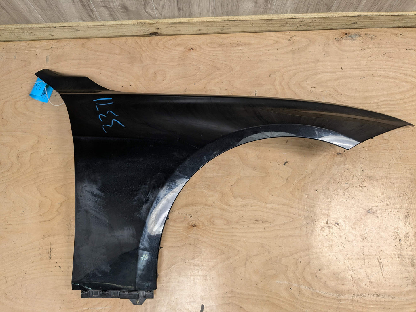 OEM BMW F30 F31 328 330 335 340 Right Passenger Side Fender Panel Black 475
