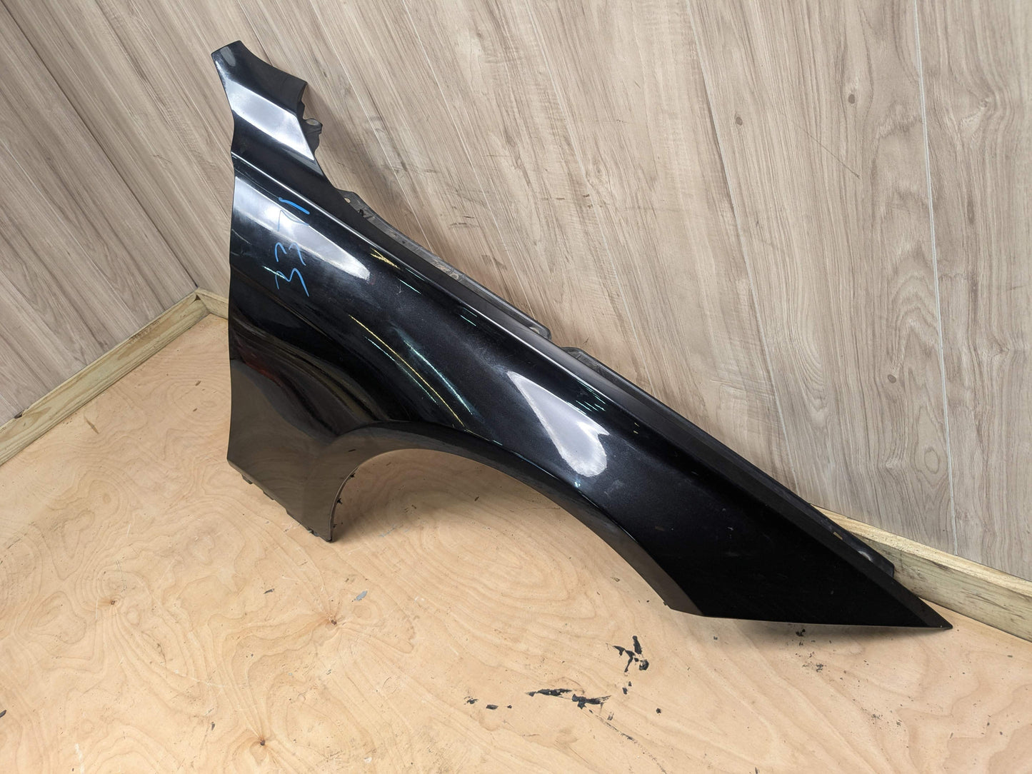 OEM BMW F30 F31 328 330 335 340 Right Passenger Side Fender Panel Black 475