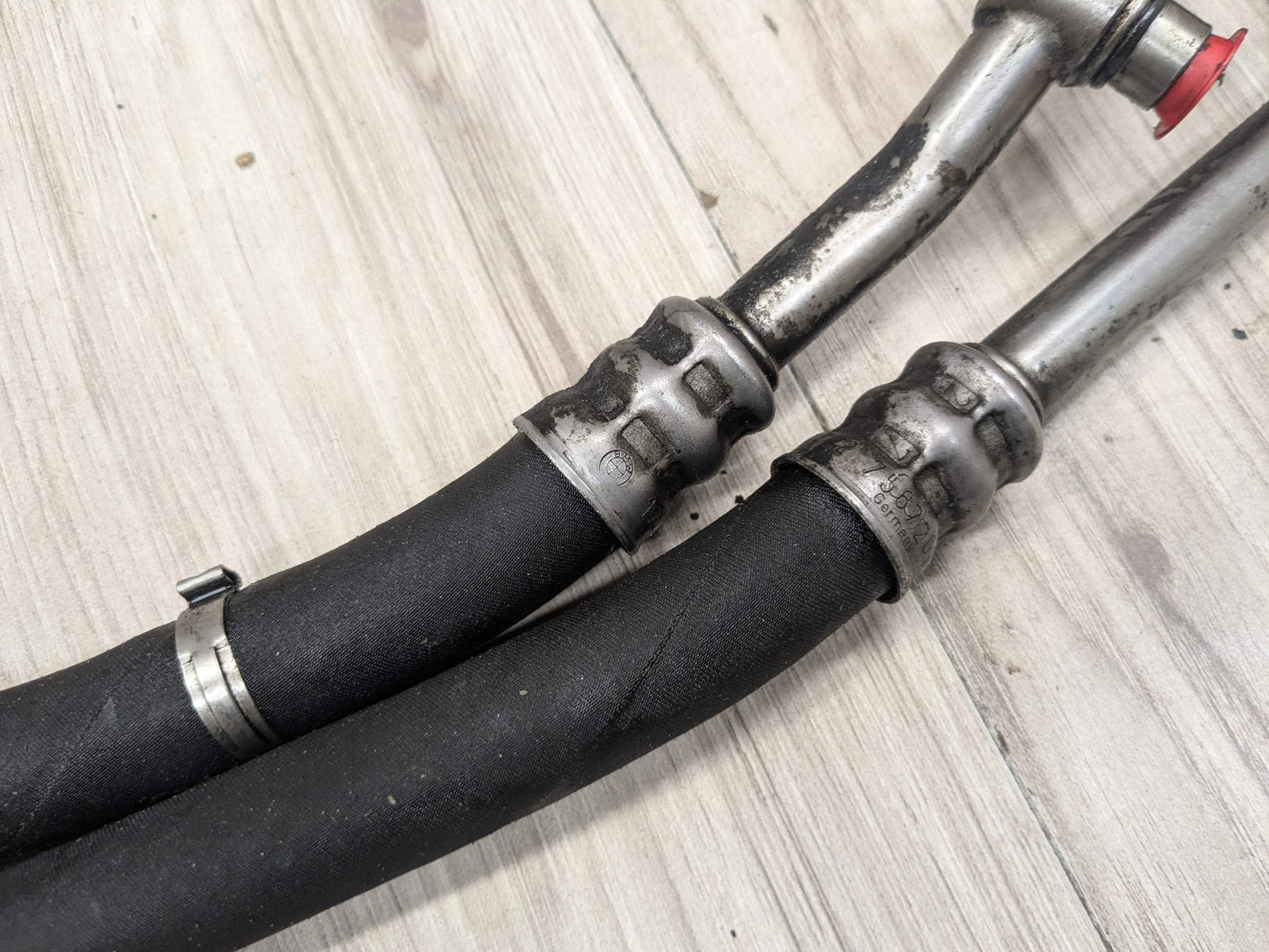 07-15 OEM BMW E84 X1 E90 E92 E93 335 Engine N54 N55 Oil Cooler Lines PAIR