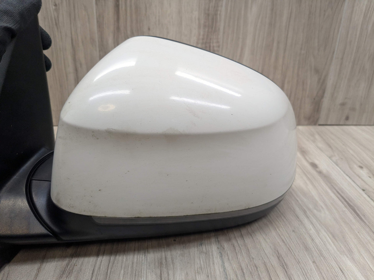 15-17 OEM BMW F25 X3 Left Driver Side Side Mirror Heated Auto Dim Assembly White