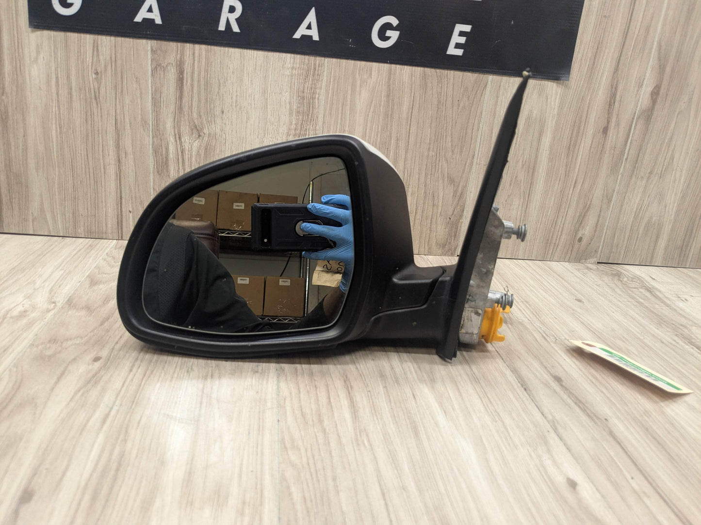 15-17 OEM BMW F25 X3 Left Driver Side Side Mirror Heated Auto Dim Assembly White