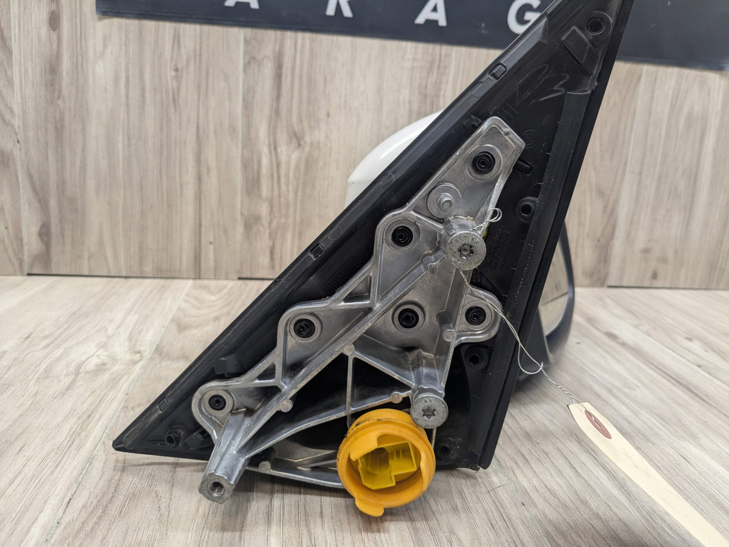 15-17 OEM BMW F25 X3 Right Passenger Side Mirror Assembly Heated Auto Dip White