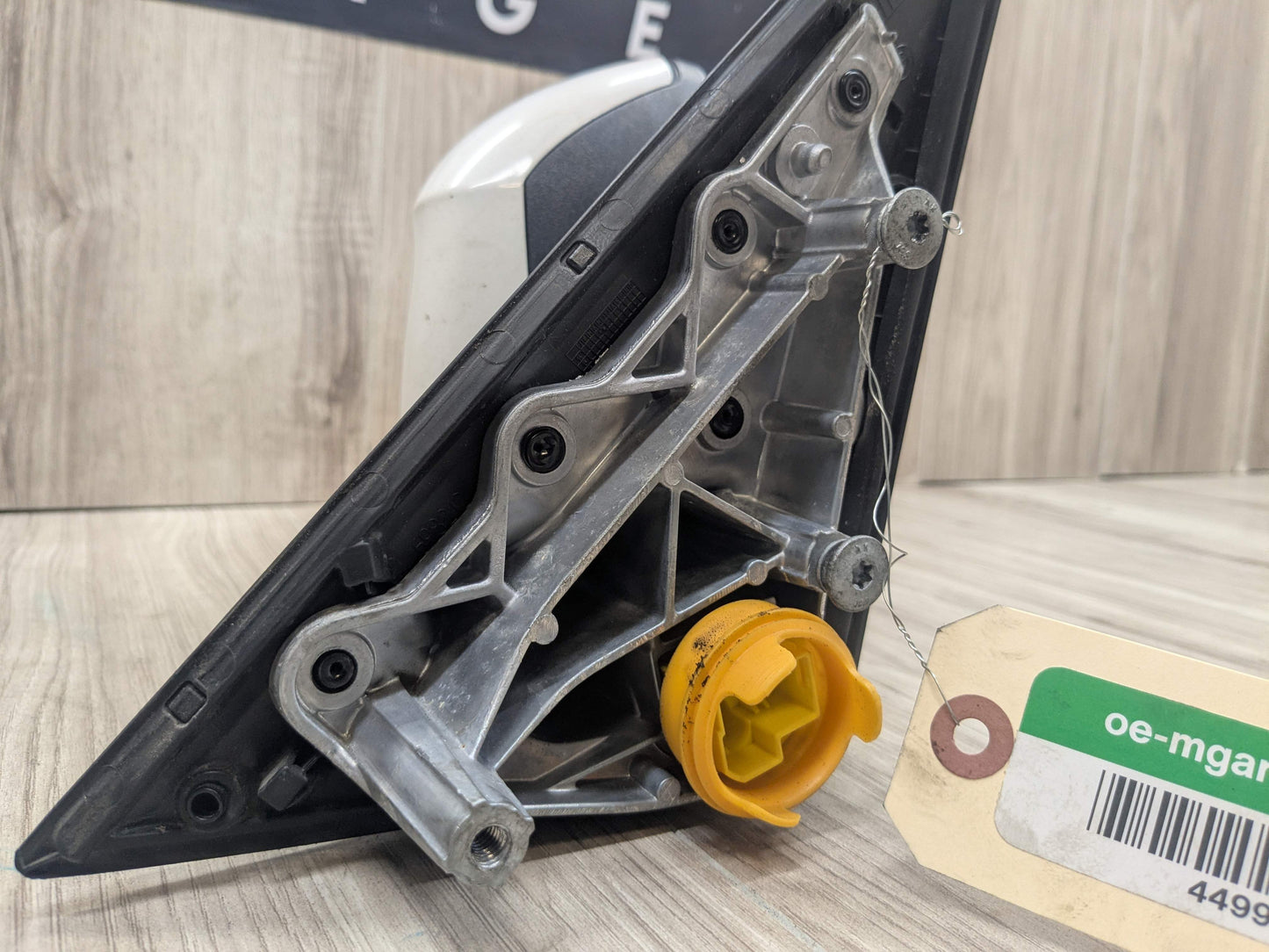 15-17 OEM BMW F25 X3 Right Passenger Side Mirror Assembly Heated Auto Dip White