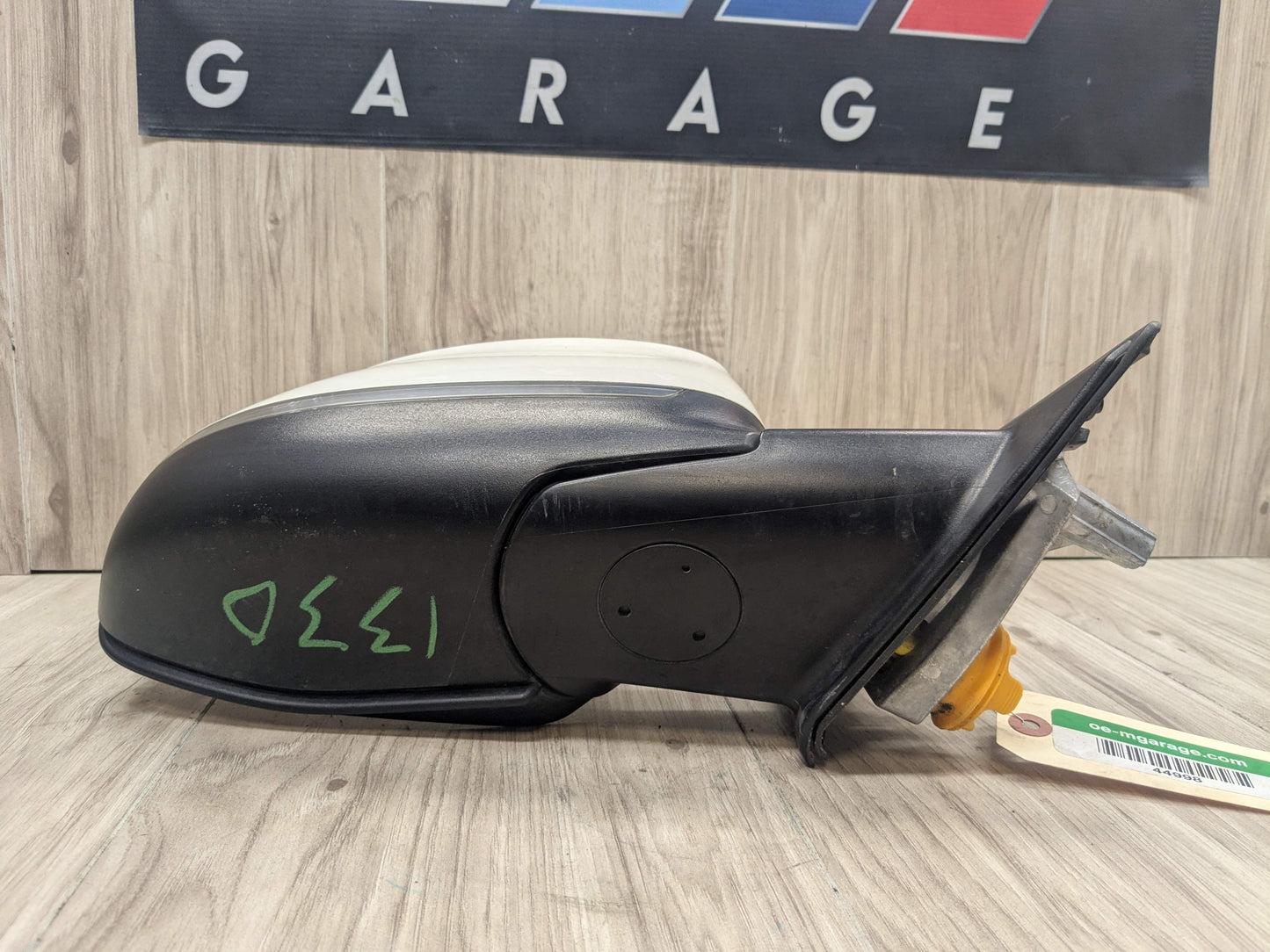 15-17 OEM BMW F25 X3 Right Passenger Side Mirror Assembly Heated Auto Dip White