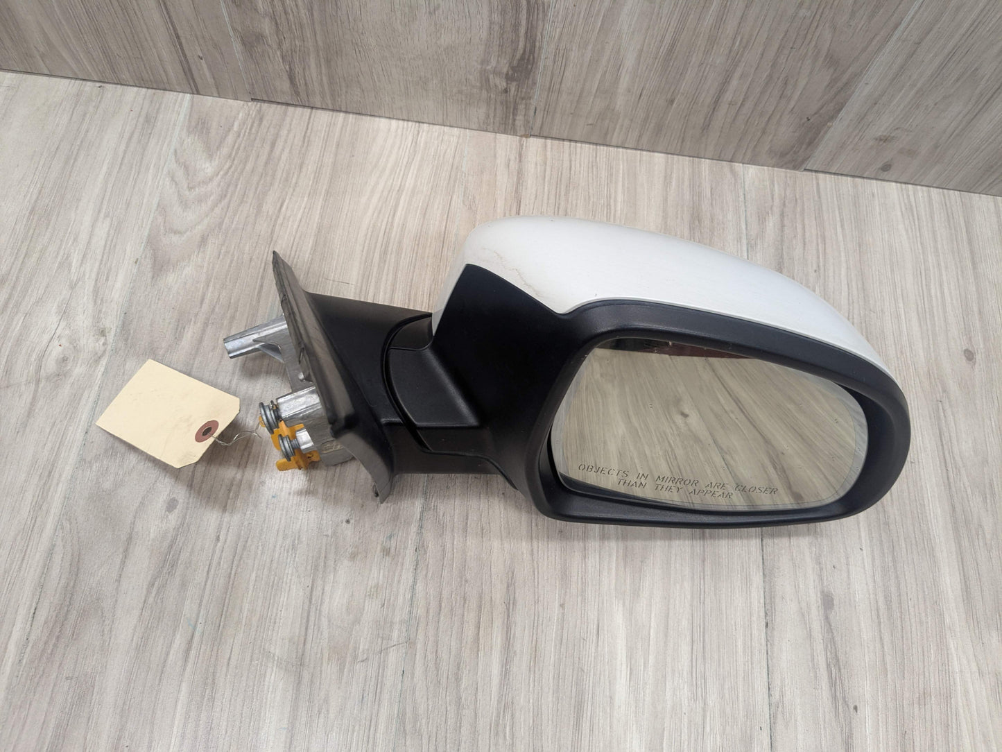 15-17 OEM BMW F25 X3 Right Passenger Side Mirror Assembly Heated Auto Dip White