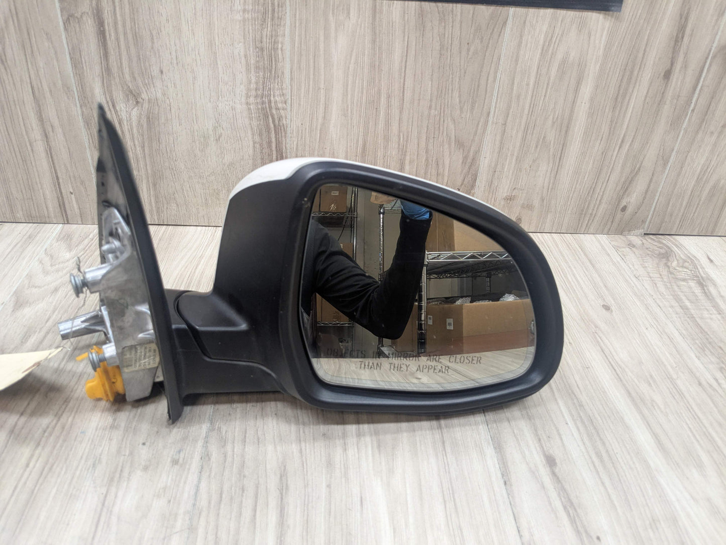 15-17 OEM BMW F25 X3 Right Passenger Side Mirror Assembly Heated Auto Dip White