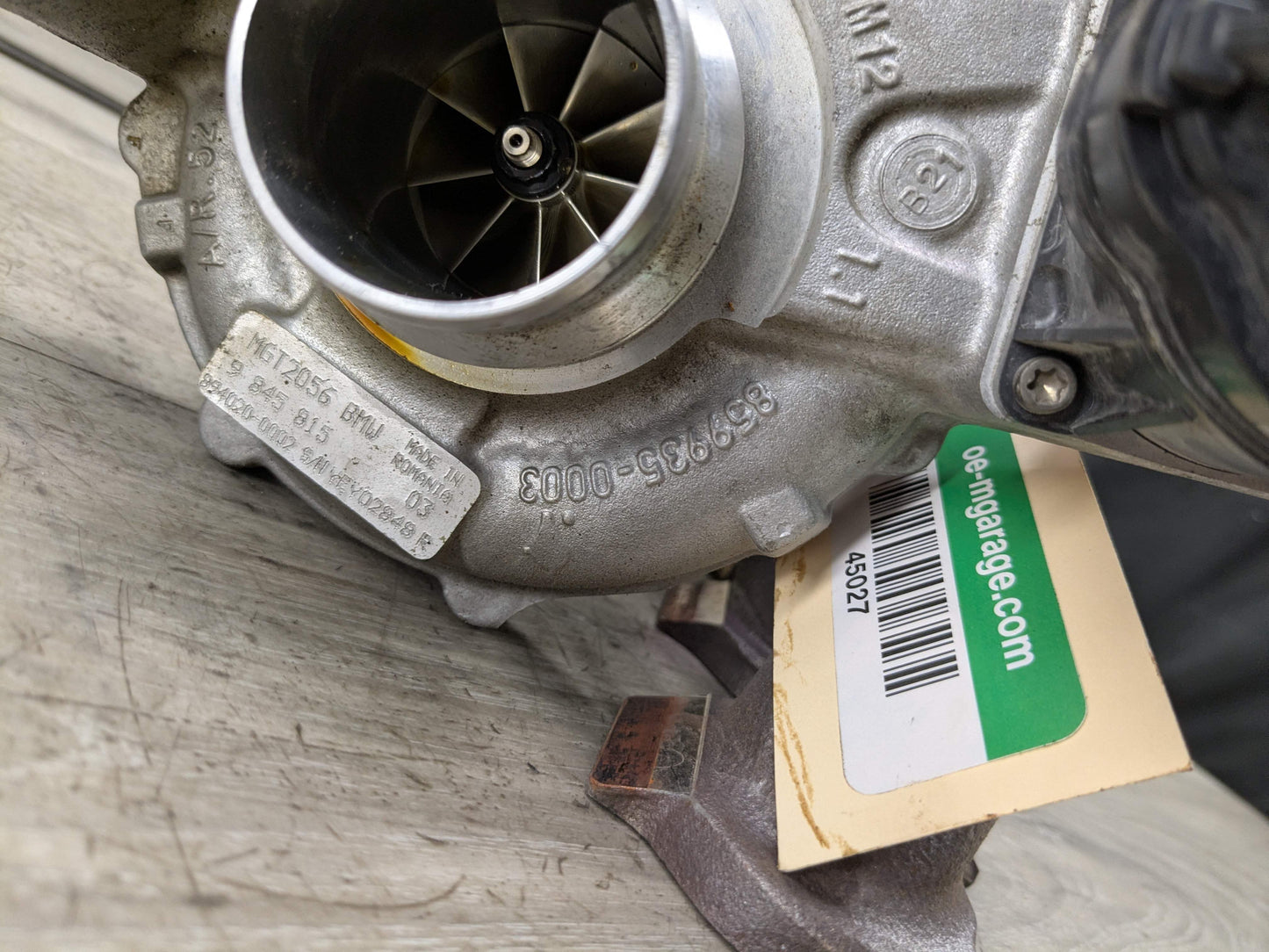 *OEM BMW G01 G20 G22 G26 G42 G30 330 430 Engine B46 Turbo Charger w Manifold 73k