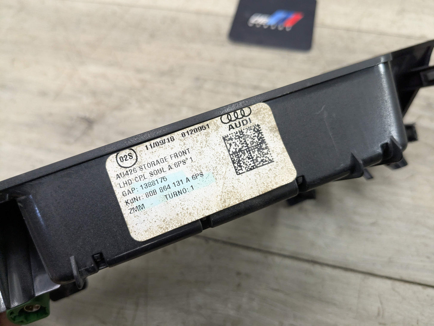 18-24 OEM AUDI Q5 SQ5 Center Console Storage Tray Box USB Port Panel Trim