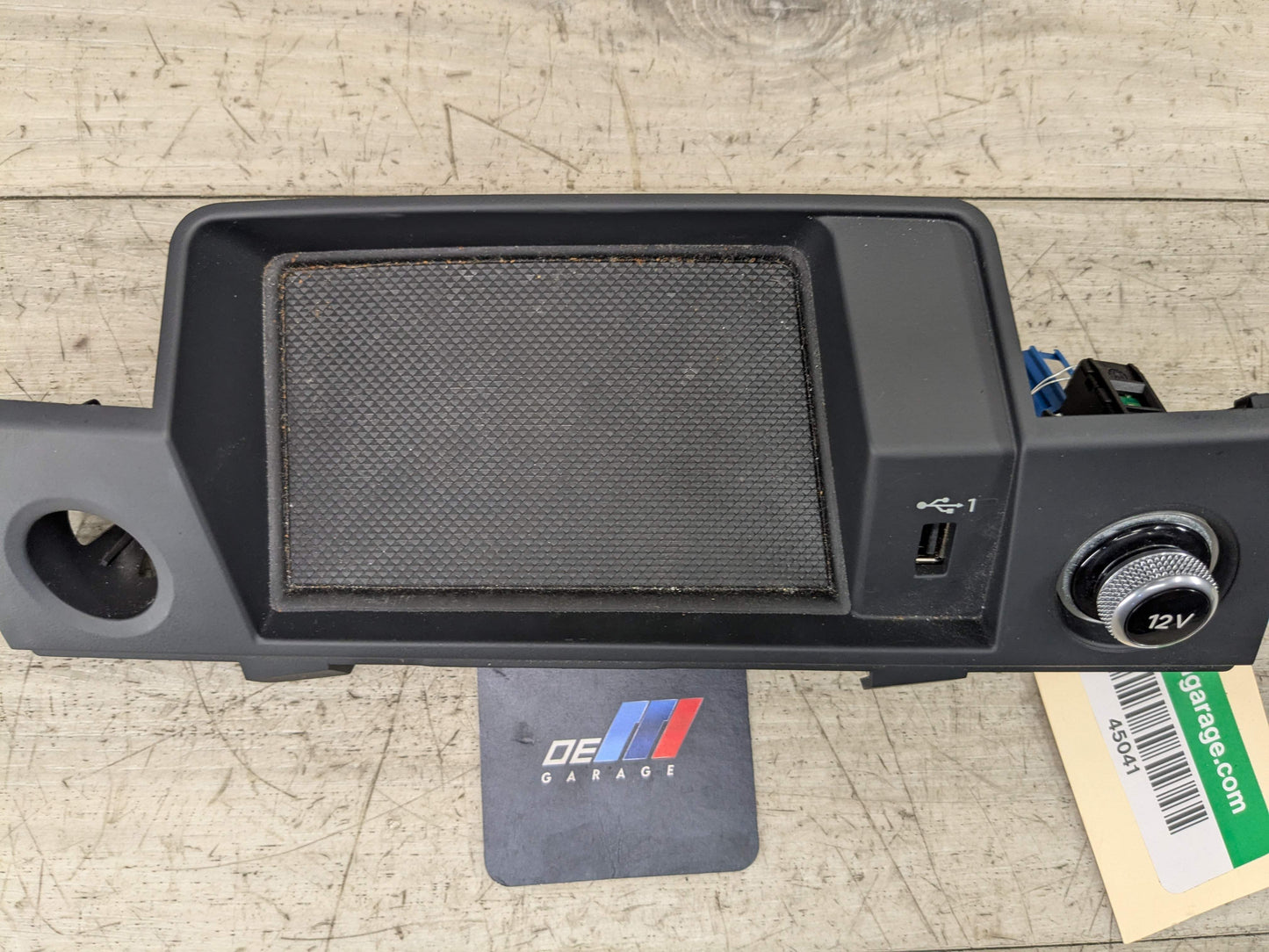 18-24 OEM AUDI Q5 SQ5 Center Console Storage Tray Box USB Port Panel Trim