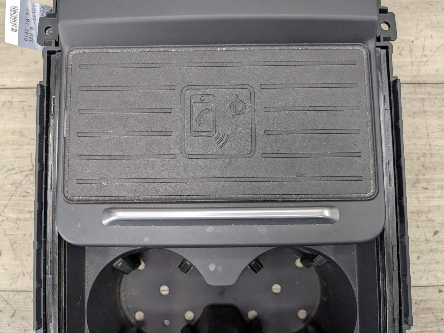 18-24 OEM AUDI Q5 SQ5 Front Center Console Cup Holder Storage Compartment