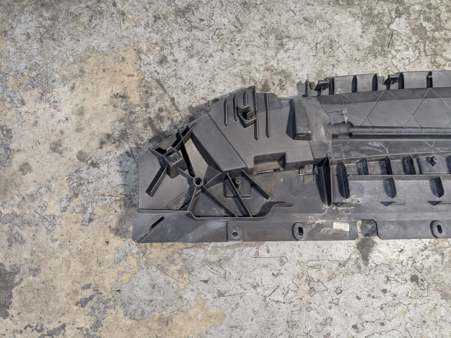 18-20 OEM AUDI Q5 SQ5 Front Bumper Lower Cover Plate Splash Shield Guard