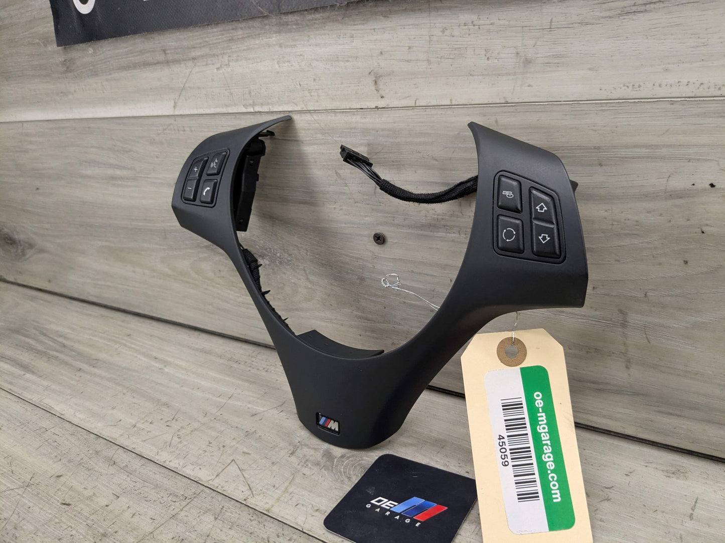 OEM BMW E82 E88 E90 E92 E93 M SPORT Steering Wheel Button Switch Trim Cover