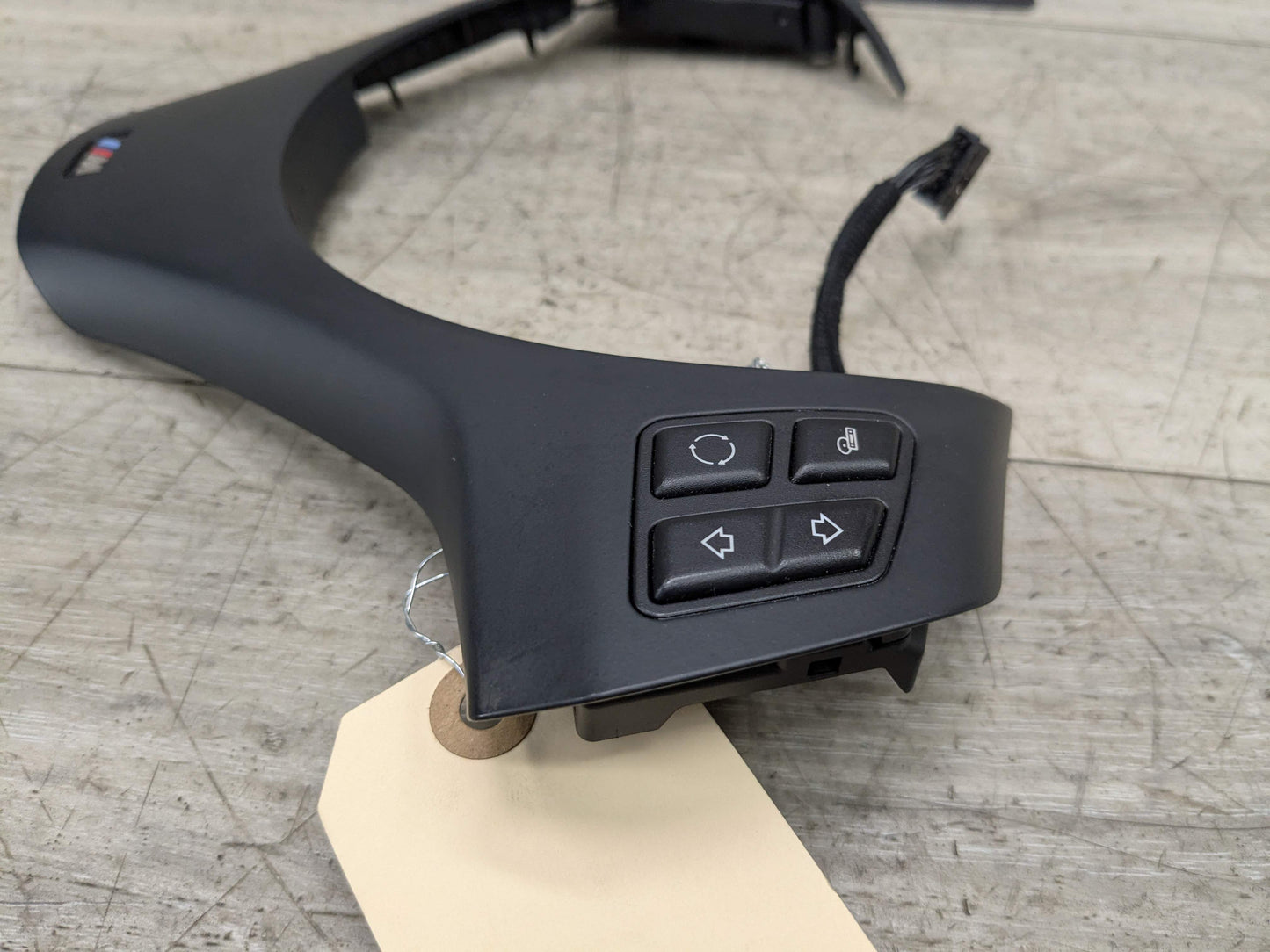 OEM BMW E82 E88 E90 E92 E93 M SPORT Steering Wheel Button Switch Trim Cover