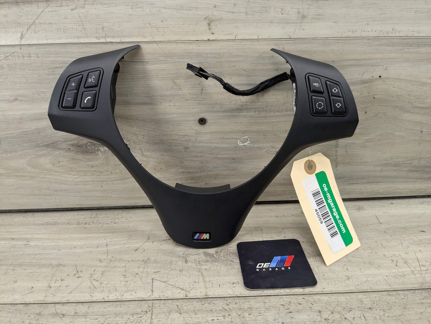 OEM BMW E82 E88 E90 E92 E93 M SPORT Steering Wheel Button Switch Trim Cover