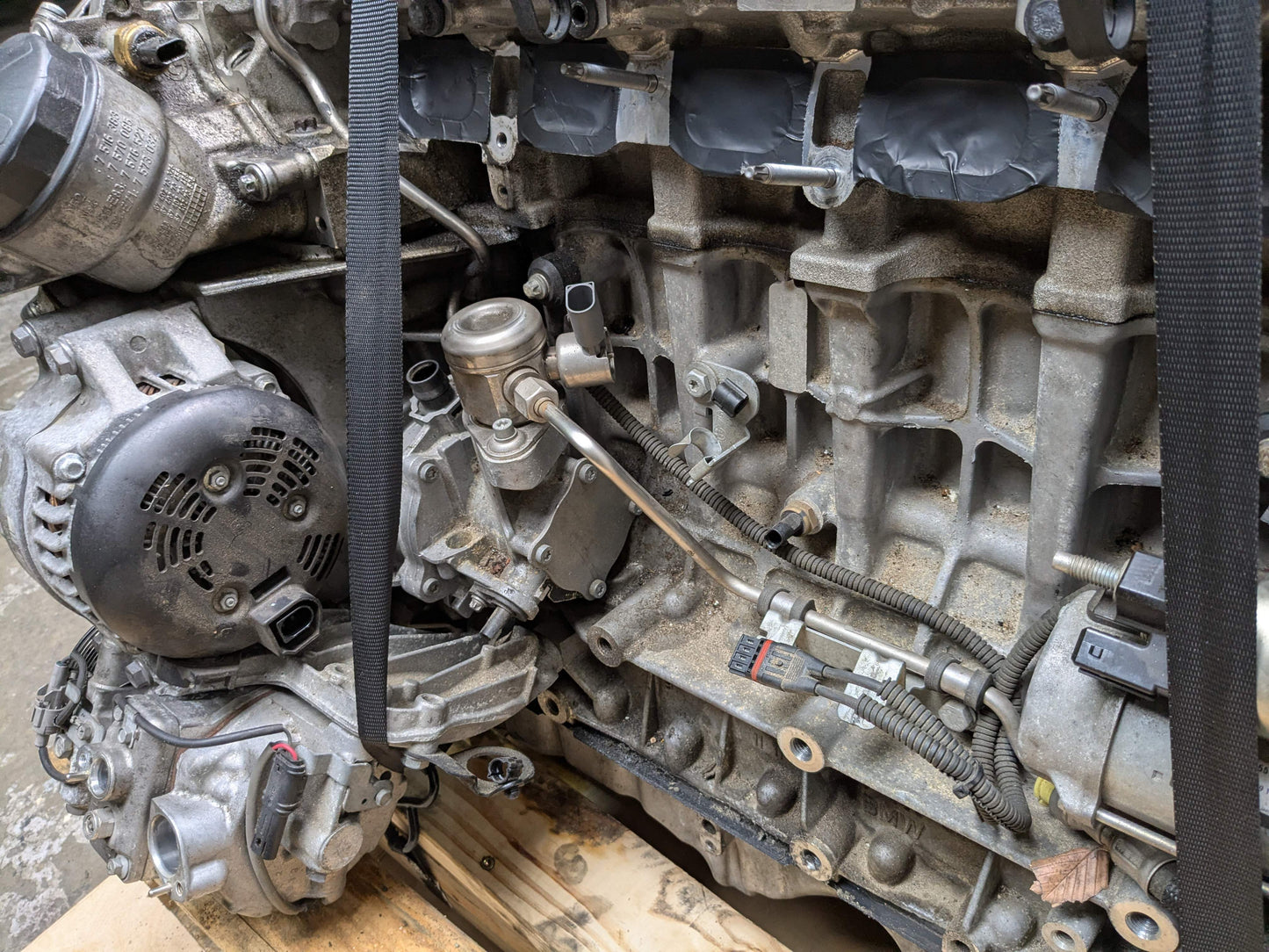 14-16 OEM BMW F30 F32 F36 RWD Long Block N55 COMPLETE ENGINE MOTOR 173k EWG